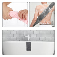 Belligern Exfoliating Towel 4 PCS Exfoliating Antibacterial Shower Towel Exfoliating Cloth Exfoliating Shower Towel Exfoliating Towels for Men and Women Bath Extra Long Exfoliating Face Towel