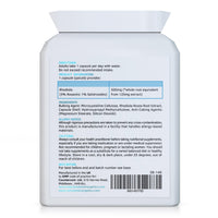 swiss bioenergetics Rhodiola 500mg (3% Rosavins - 1% Salidrosides) Whole Root Equivalent – 60 Capsules - Suitable for Vegetarians and Vegans