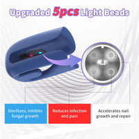HaSoCare Nail Fungus Device, Fungal Nail Treatment, Antigungal Device for Toenail Fingernail and Onychomycosis
