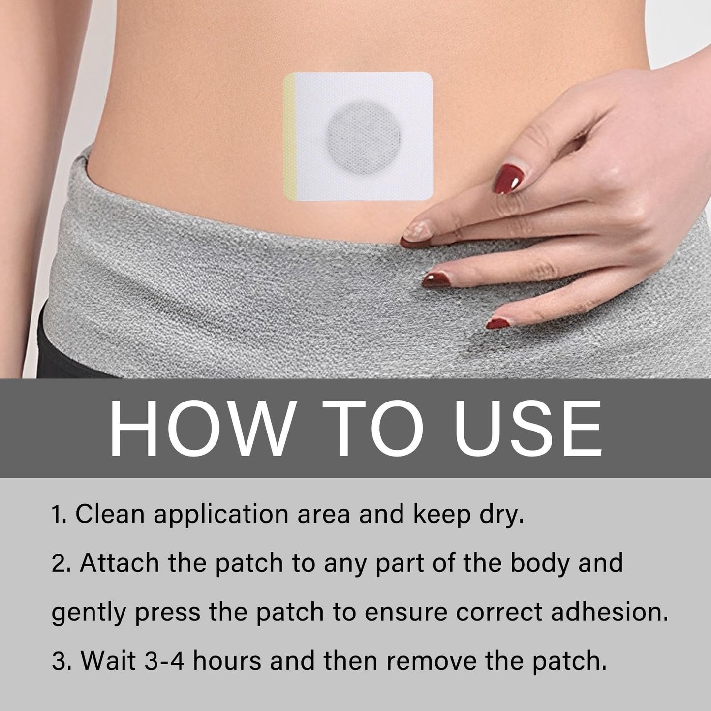 vancauk Bee Venom Patches,Bee Venom Lymphatic Drainage Slimming Patches（30Pcs）