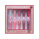 Holler and Glow Get Set Gloss Lip Liner and Lip Gloss 10-Piece Gift Set, Includes Lip Liners and Colour Matched Lip Glosses