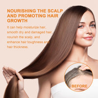HIVETZ 2pcs Rice Water for Hair Growth,Rice Water Serum for Hair Growth,Hair Growth Oil for Thinning Hair and Hair Loss,Rice Water Hair Serum for Dry Damaged Hair,Hair Fall Treatment for Women,Hair Growth