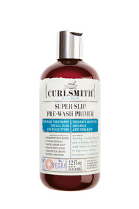 Curlsmith - Super Slip Pre-Wash Primer - Vegan Scalp Stimulating Treatment, Protecting and Moisturising (355ml/12 fl oz)