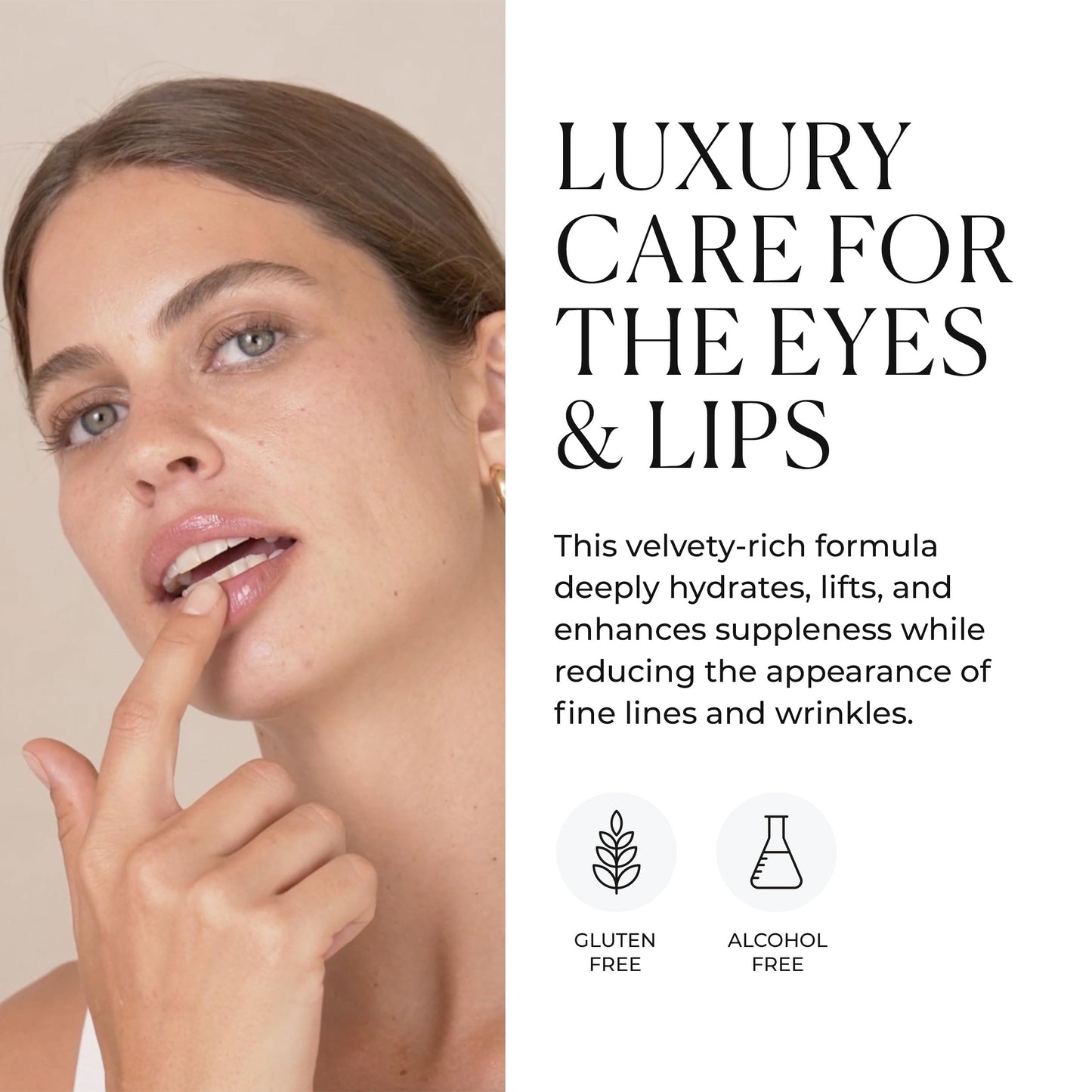 Natura Bissé Essential Shock Intense Eye and Lip Treatment | Nourishing Eye and Lip Firming Cream with Collagen and Elastin Amino Acids | Rejuvenating and Hydrating Balm | 0.5 oz - 15 ml