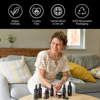 Terre Verdi Certified Organic Face Serum - FranChouliPom - Vegan Facial Serum - Anti Aging Face Serum & Face Oil with Argan Oil, Neroli, Frankincense, Patchouli, Pomegranate Oil - Cruelty Free - 30ml