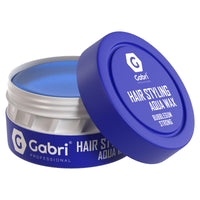 G Gabri Gabri Professional Hair Wax, Hair Styling Aqua Wax, 1 x 150 ml, Pack of 1 (Bubblegum Strong - Blue)