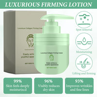 MADGININE 1Pcs Stdei Luxurious Collagen Firming Cream,Collagen Firming Cream Luxurious Collagen Firming Cream Collagen Firming Body Cream Moisturizing and Hydrating Pink Beauty Plate for All Skin Types