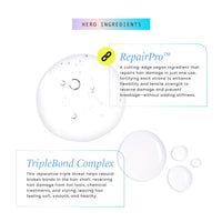 HASK Bond Building Rinse-Out Deep Conditioner with Triple Bond Complex & Argan Oil, Repairs Damage, Softens, Adds Moisture, Sulfate-Free, Cruelty-Free, Colour-Safe – 236 ml