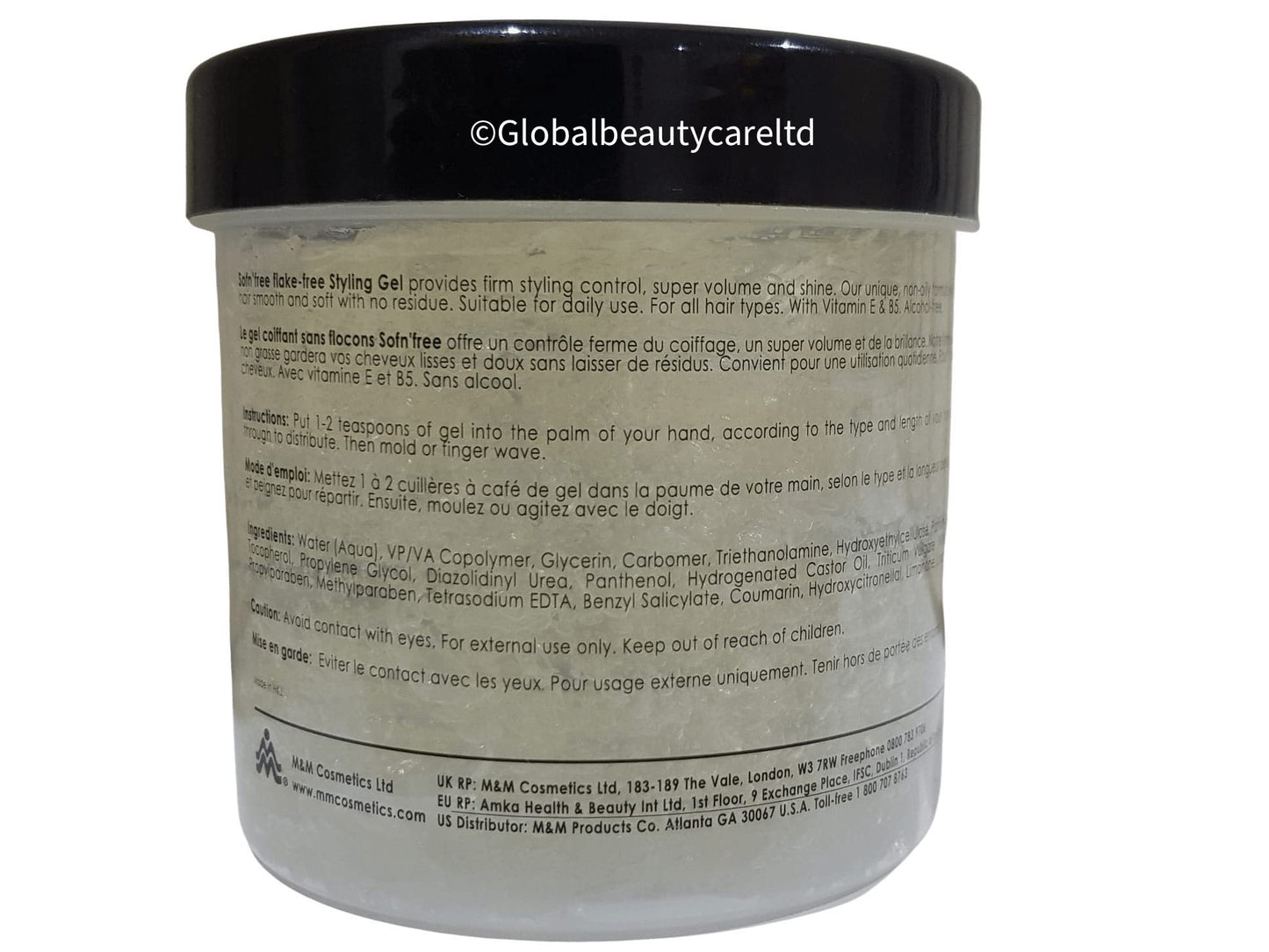 SOF N' FREE Sofn'free Protein Styling Gel, 425 g, Clear