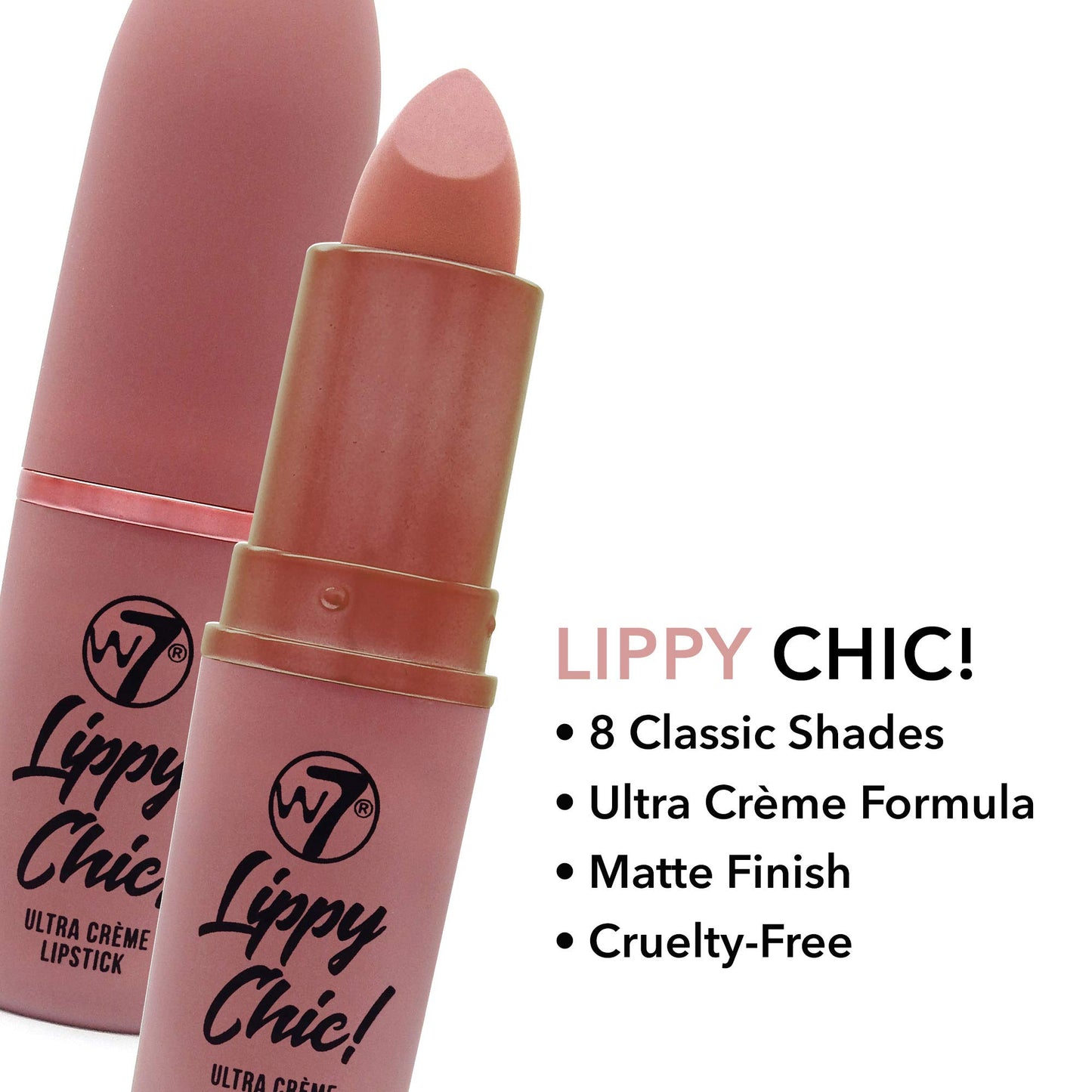 W7 | Lipstick | LIPPY CHIC-SHOUT OUT