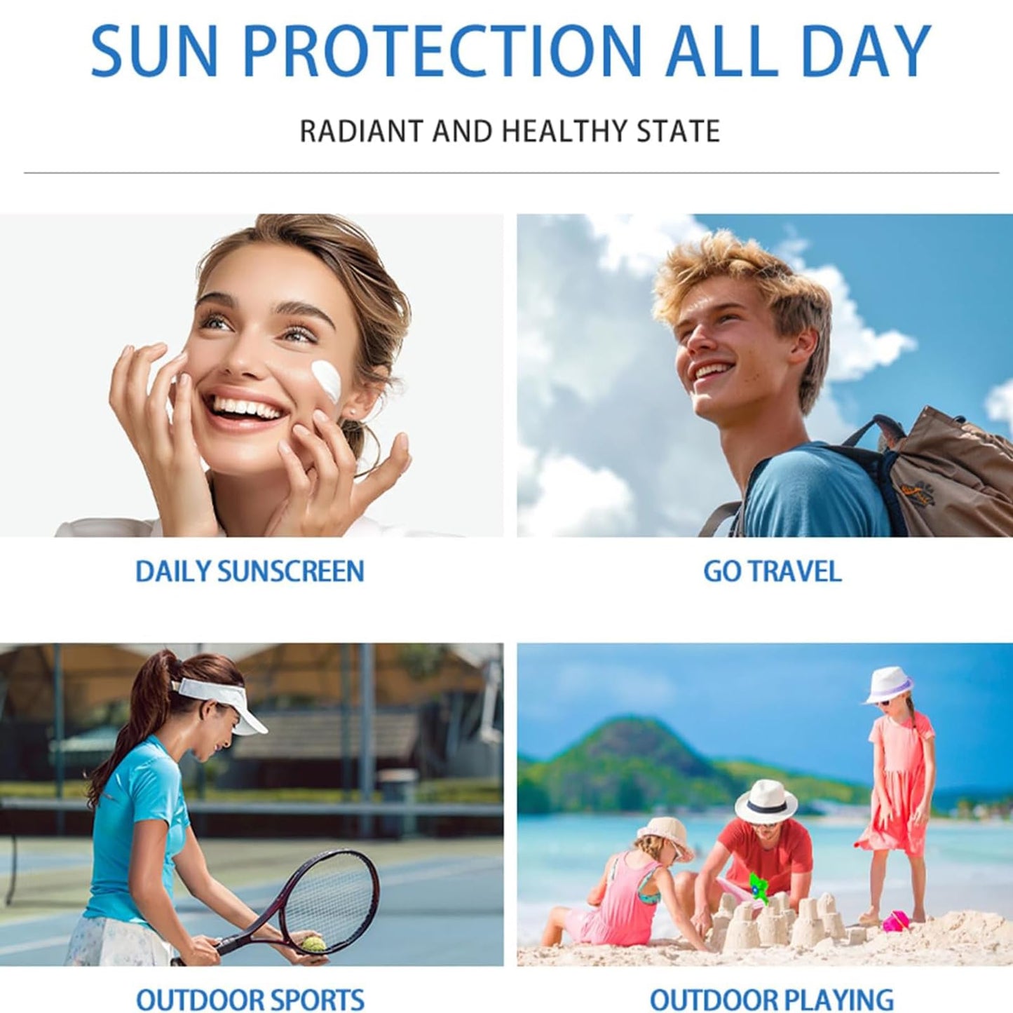 TBeautfave Madagascar Centella Sunscreen, Centella Sun Cream SPF 50 Pa++++, Water-Fit Sun Serum with Pure Centella, SPF 50 Face Moisturiser, Broad Spectrum UV Protection, Hydrating & Soothing Korean Sunscreen