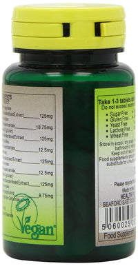 Health Plus Mushroom Extract Complex General Well-being Supplement - 60 Tablets