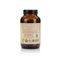 Hirsch Organic UK Grass Fed Beef Liver Supplement - Soil Association Certified 100% Organic and Glyphosate Free & Vitamin & Mineral 3rd Party Tested