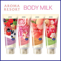 アロマリゾート Aroma Resort Body Milk Dreamy Bloom Rose 200g