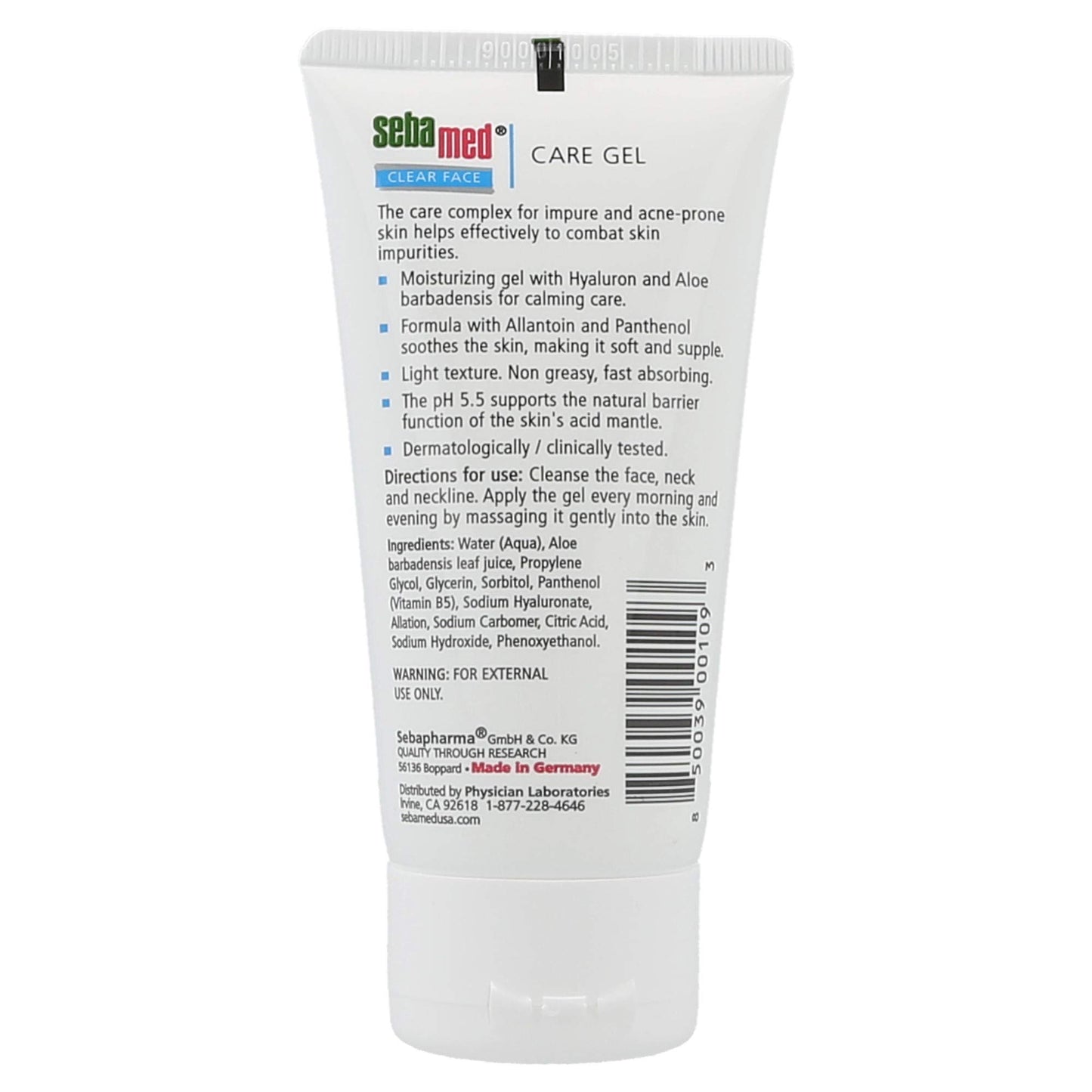 SEBAMED Sebamed Clear Face Care Gel 50ml