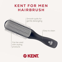 KENT Kent for Men Range Half Radial for Thick/Long Hair