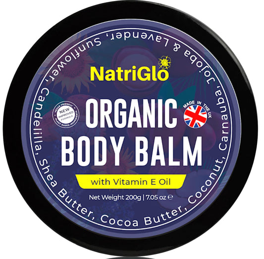 natriglo Intensive Body Moisturiser for Dry Skin | Shea Butter Moisturiser for Acne Prone Skin | Eczema Cream | Body Creams for Women, Men, Children with Coconut Oil, Lavender, Vitamin E by NatriGlo