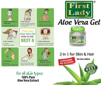 FIRST LADY First Lady Aloe Vera Gel 500ml - Aloevera Extracts - For Skin & Hair