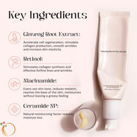 Revive Eye Serum: Ginseng + Retinal, Advanced Eye Cream for Dark Circles And Puffy Eyes, Hydrating Anti Wrinkle Eye Creams, Eyes Cream Anti Aging for Wonen&Men, Korean Skincare, 30ml