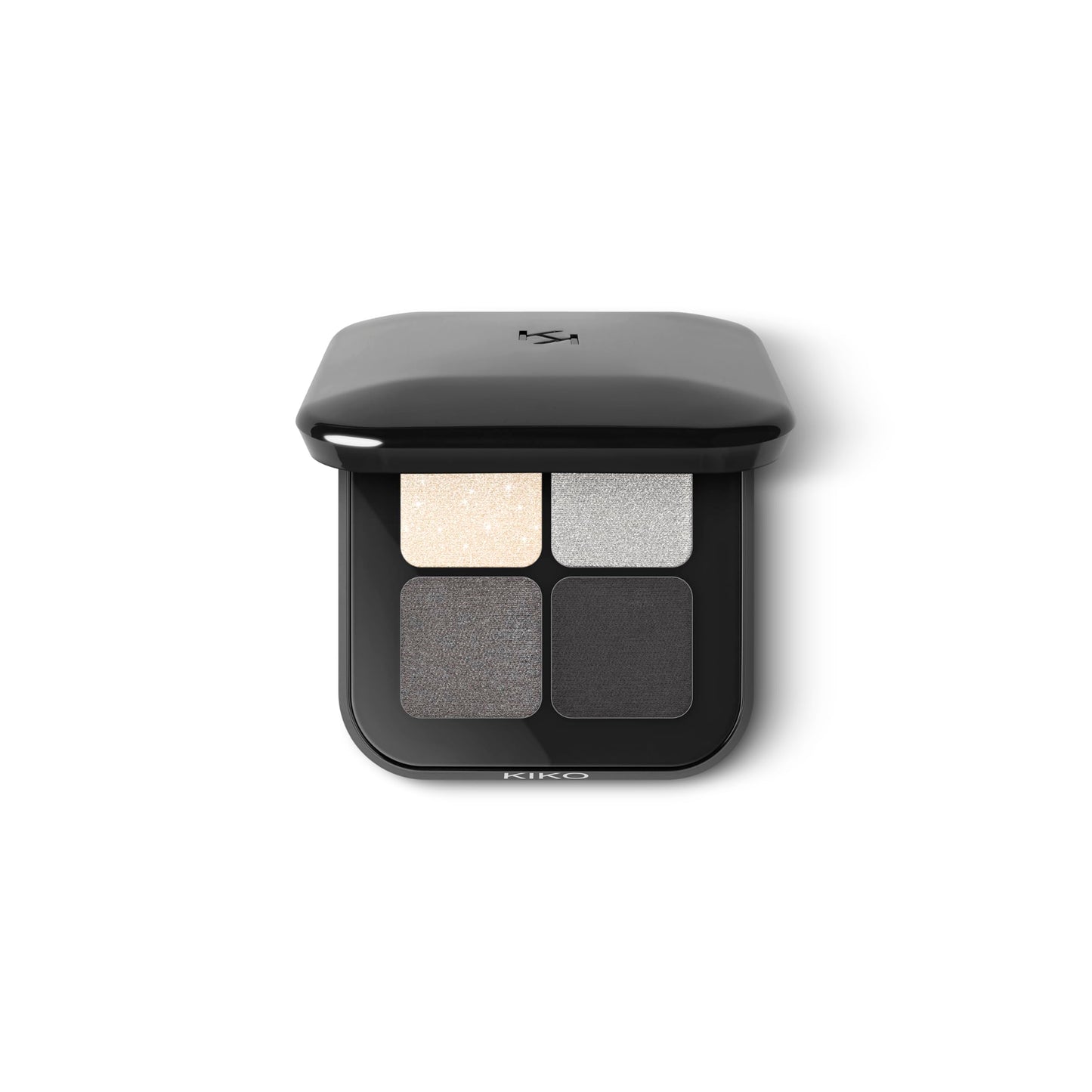 KIKO Milano Bright Quartet Eyeshadow Palette 04 | Palette With Four Baked Eyeshadows For Wet And Dry Use
