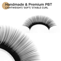 LASHVIEW Eyelash Extensions,Individual Lashes,0.20 Thickness D+ Curl 8-15mm,Premium Single &Classic Lashes,Mink and Natural Semi Permanent Eyelashes,Soft Application-Friendly