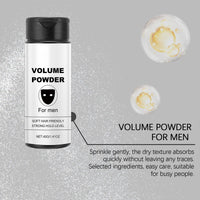 AuraAnge Volume Powder for Men, Texture Powder - Hair Styling Dust for Instant Texture & Volume, Leave-in Powdered Formula for Fluffy Hair - Men's Tress Dust Styling, 40g / 1.41oz