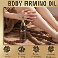 Orknglowy Firming Body Oil 100ML - Natural Body Oil for Women, Body Firming Oil with Castor Oil & Hyaluronic Acid, Massage Oils for Wrinkles, Fine Lines, Skin Tightening & Smooth, body oils for Dry Skin