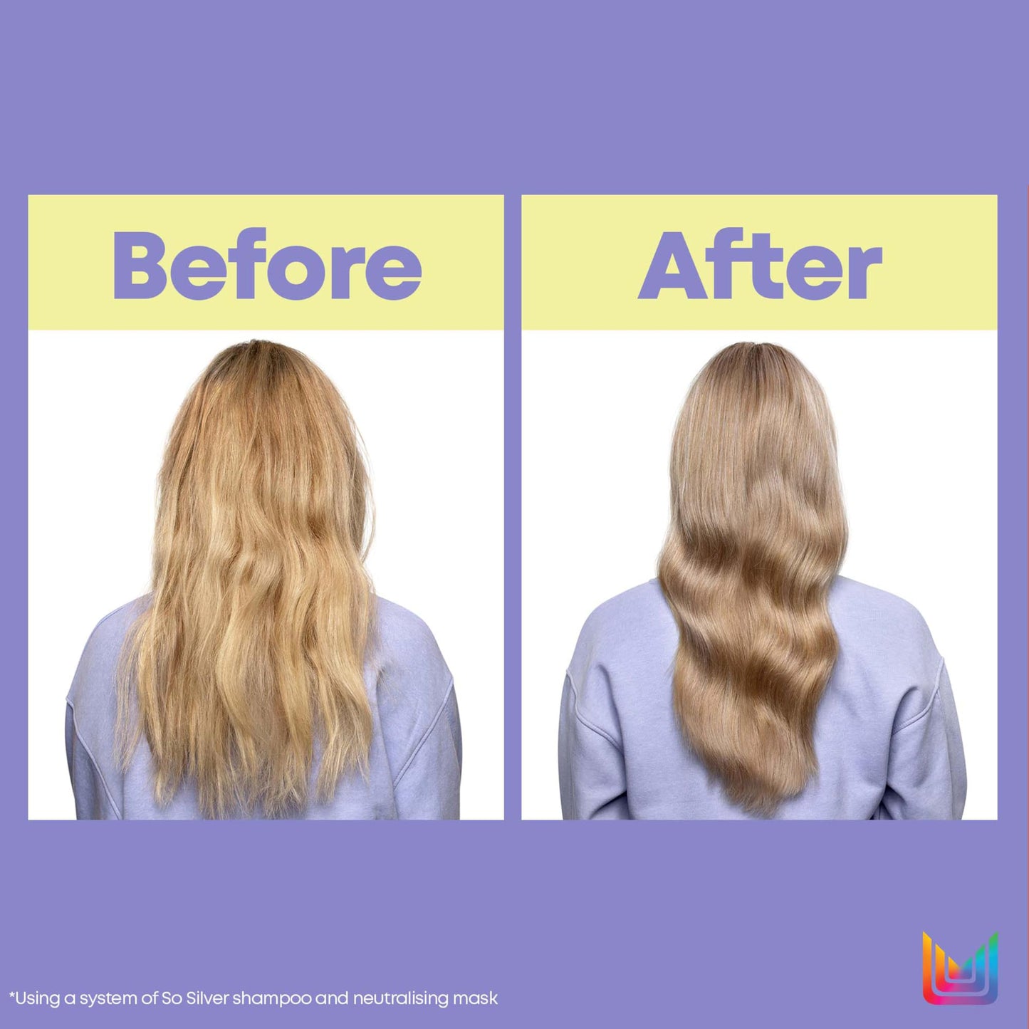 Matrix So Silver Purple Toning Conditioner, For Blondes, Greys and Silvers, Neutralises Yellow Tones