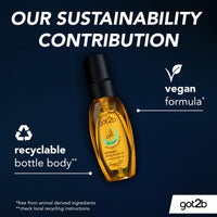 Got2B got2b Oil-licious Lightweight Styling & Care Oil 50 ml, for Nourished, Glossy Hair, with Argan & Jojoba Oil, Vegan Formula