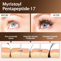 ACTROL Eyelash Growth Serum Safe Natural Peptides and Biotin, Lash Slim Thickening Vegan 5ML