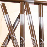 Generic Waterproof Eyebrow Pencil, Microblading Brow Pen for Natural, Full Brows, Smudge-Proof, Long-Lasting, Ideal for Every Occasion(Cool Grey)