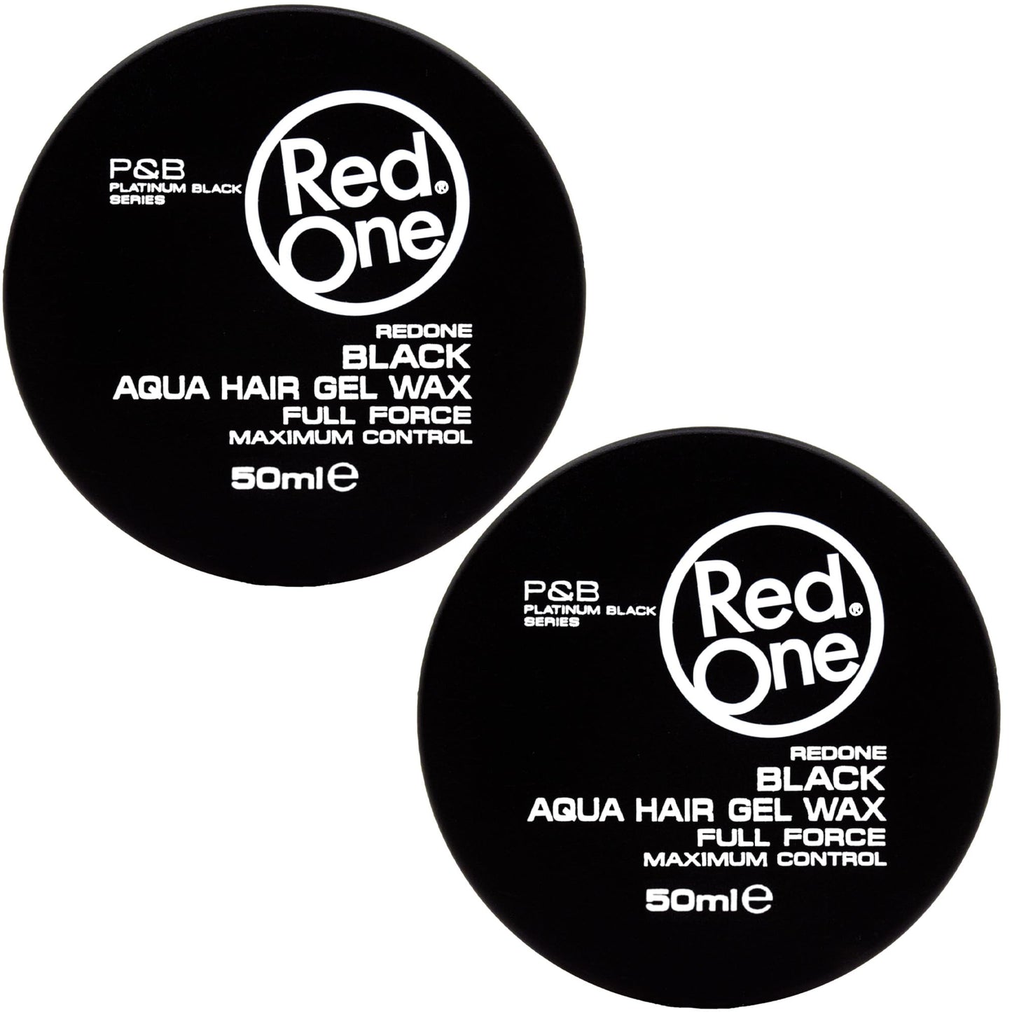 Redone Hair Styling Aqua Wax Black 3 x 50ml | Gel Wax | Lime Scent | Extra Hold | Men & Women Hair Wax | Long Lasting | Shiny Look | Maximum Control 3 PCS