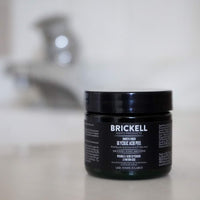 Brickell Men's Products Brickell Men's Smooth Finish Glycolic Acid Peel For Men, Natural and Organic, Anti-Aging Peel for Wrinkles, 59 mL, Scented