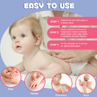 NBXINSLF Magnesium Lotion for Kids, Topical Magnesium Cream with Shea Butter, Calendula & Aloe Vera, for Babies, Toddlers & Juniors, Apply to Legs, Arms or Chest, Easy To Absorb - 5.3 oz