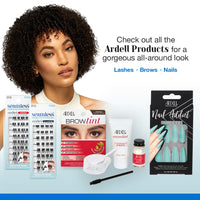 Ardell Seamless Undies Underlash Eyelash Extensions Refill, 3D Faux Mink Lash Cluster Kit, Full Volume & Intense Black Lashes, Up to 5 Applications, Assorted Eyelash Lengths, 32 Knot-Free Clusters