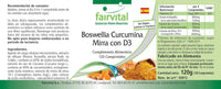 Fairvital | Boswellia Curcumin Myrrh with D3 - HIGH DOSAGE - 120 tablets