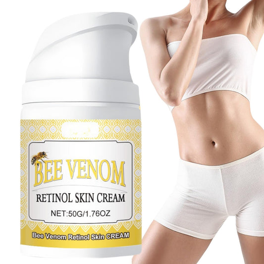 Siyinzu Bee Venom Retinol Skin Cream,Bee Venom Retinol Treatment Cream,Be/e Veno/m Skin Treatment Cre/am,Skin Tightening Cre/am For Face,Retino/l Firming Crea/m,Anti Wrinkle Aging Be/e Veno/m Crea/m