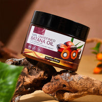 OunTechGlory Organic Batana Oil from Honduras for Hair Growth - Reduce Hair Loss, Split Ends, and Enhance Thickness - Ideal for Men and Women - 150g