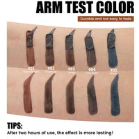 Tatto Eyebrow Tint,Eyebrow Tatto Peel off,Tatto Eye Brow Peel Off,Semi-Permanent Colour Eyebr/ow Dye,Peel Off Eyebro/w Tin/t,Eyebro/w Tin/t,Waterproof Eyebro/w Pencil Lasts Up to 3 Days(Taupe)