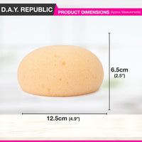D.A.Y. Republic Extra Large Luxury Bath Sponge, Soft Shower Bathing Gentle Exfoliating Body Scrub, Great for Skin Care (1 Luxury Sponge)