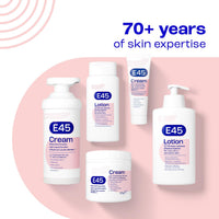 E45 Moisturising Cream 500g for Dry, Itchy & Sensitive Skin, Emollient