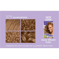 DarkandLovely Dark and Lovely Fade Resist Permanent Hair Colour Hair Dye Up To 100 Percent Gray Coverage Brilliant Shine (Golden Bronze 379)