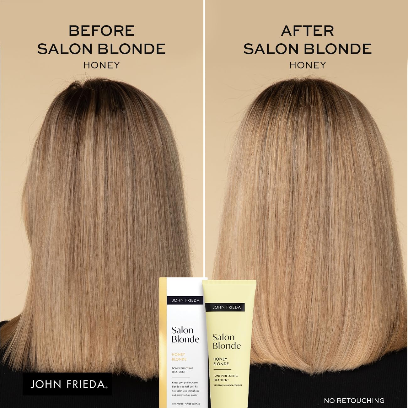 John Frieda Salon Blonde Tone Perfecting Treatments Honey 120ml