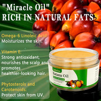 Lxitian 100% Natural Raw Batana Oil for Hair Growth, Dr. Sebi Hair Oil from Honduras, Pure Nourishment Organic, Prevent Hair Loss,Eliminates Split Ends Moisturize Scalp,Restore Hair Masks for Dry Damaged Hair