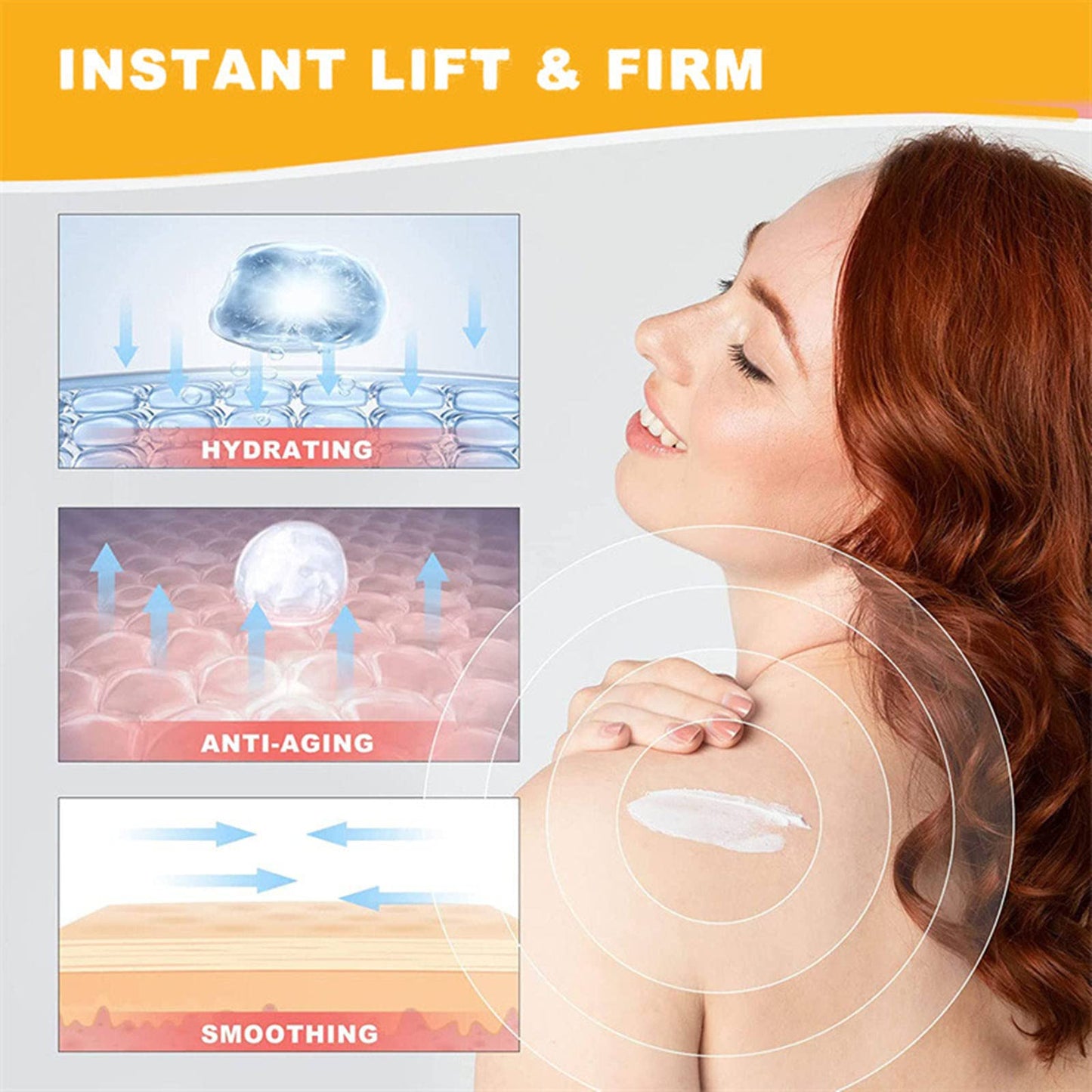 QIEEUMIN Manuka Honey Face Cream Moisturising Soothing Skin Rejuvenation Brilliant Skin Anti-Wrinkle Anti-Aging 2 In 1 Honey Face & Body Cream Moisturiser 100ml