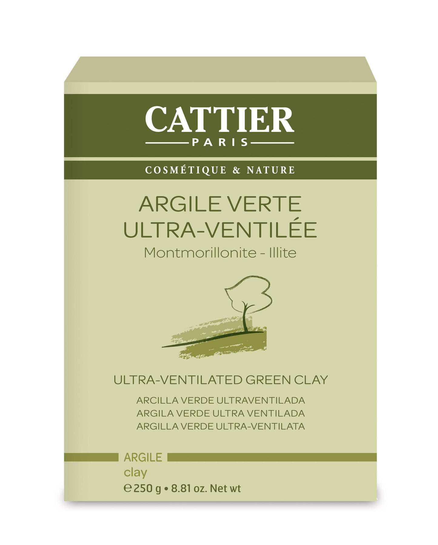 Cattier Ultra-Ventilated Green Clay 250g