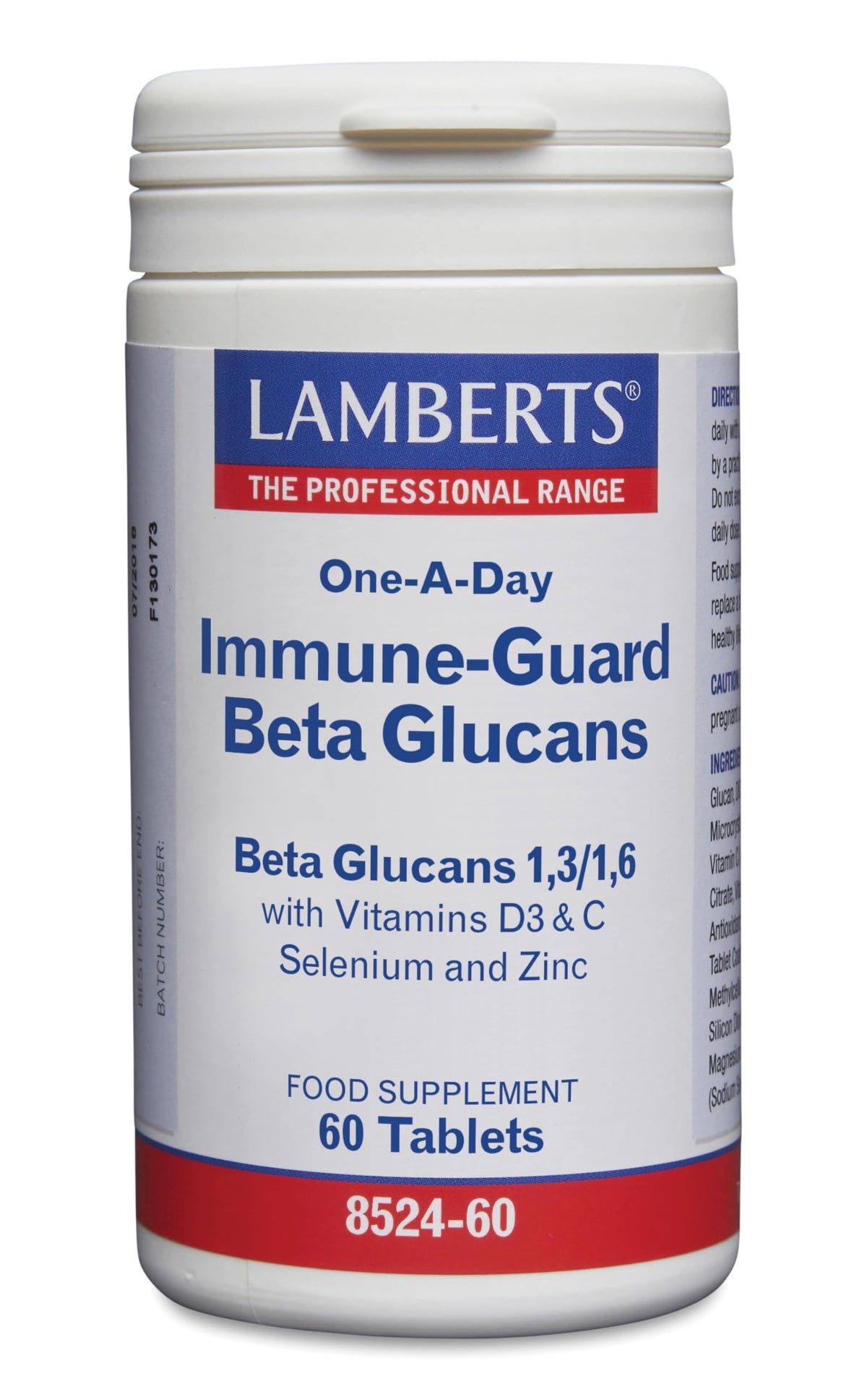 Lamberts Betaglucanos Complex 60 tablets