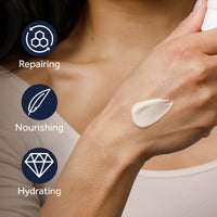 Gallinée - Hand Cream - Nourishing & Non-Greasy Hand Moisturiser for Dry Skin - Made with Prebiotics, Probiotics & Postbiotics - Supports Damaged Skin Microbiome - Made in France - 50 ml