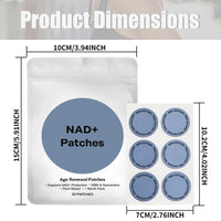 Generic Berberine Patches | NAD+ Wellness Patches | Plant-Based Herbal Formula, Berberine & Natural Extracts | Vegan Body Patche for Energy & Vitality | 30 PCS
