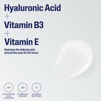 Cetaphil Hyaluronic Acid Eye Gel, 14ml, Eye Cream with Niacinamide, Visibly Reduce Dark Circles, Vegan-Friendly, Packaging May Vary